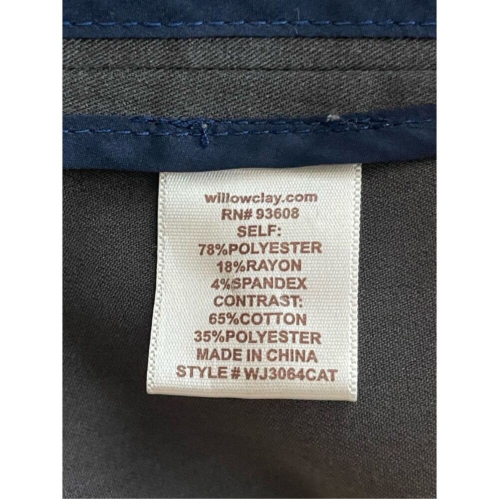 Willow & Clay Blazer Jacket Open Drape Front Size… - image 7